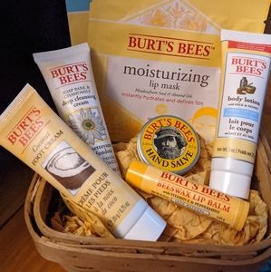 Burt's Bees gift basket